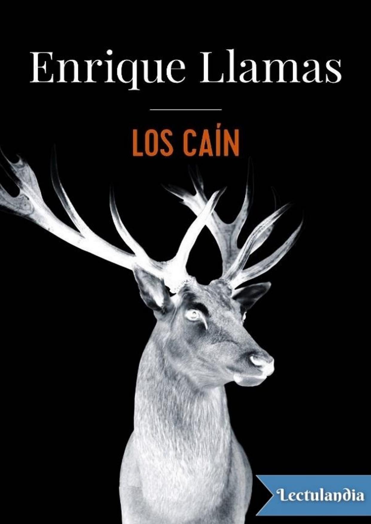 Los Caín de Enrique Llamas, portada del libro