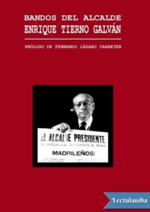 Portada de Los bandos del alcalde