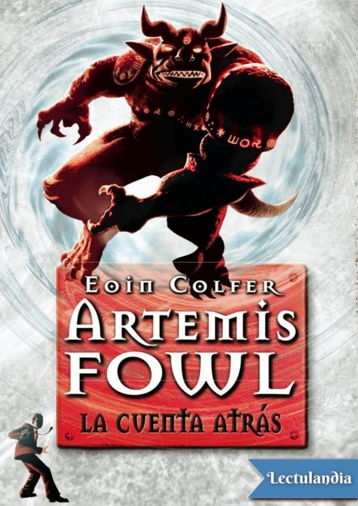 La cuenta atrás de Eoin Colfer, portada del libro