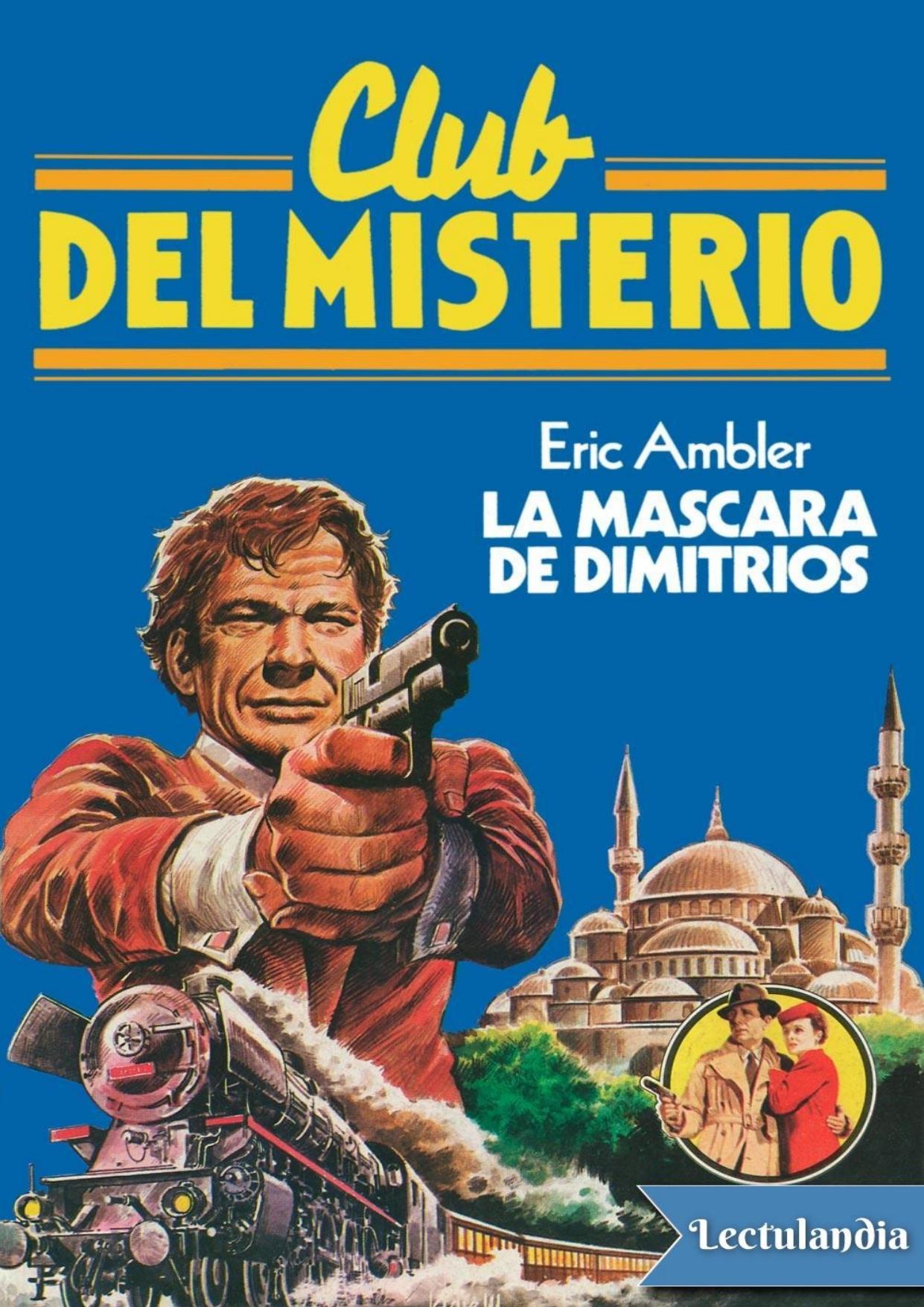 La máscara de Dimitrios de Eric Ambler, portada del libro