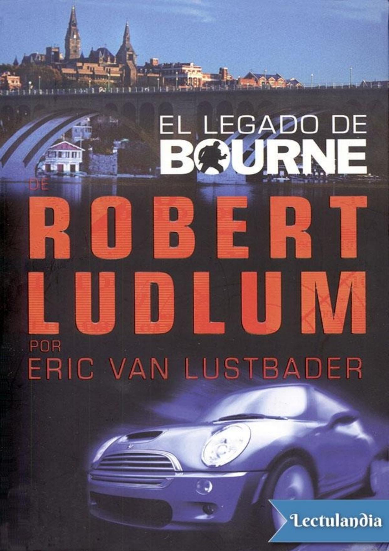 El legado de Bourne de Eric Lustbader, portada del libro