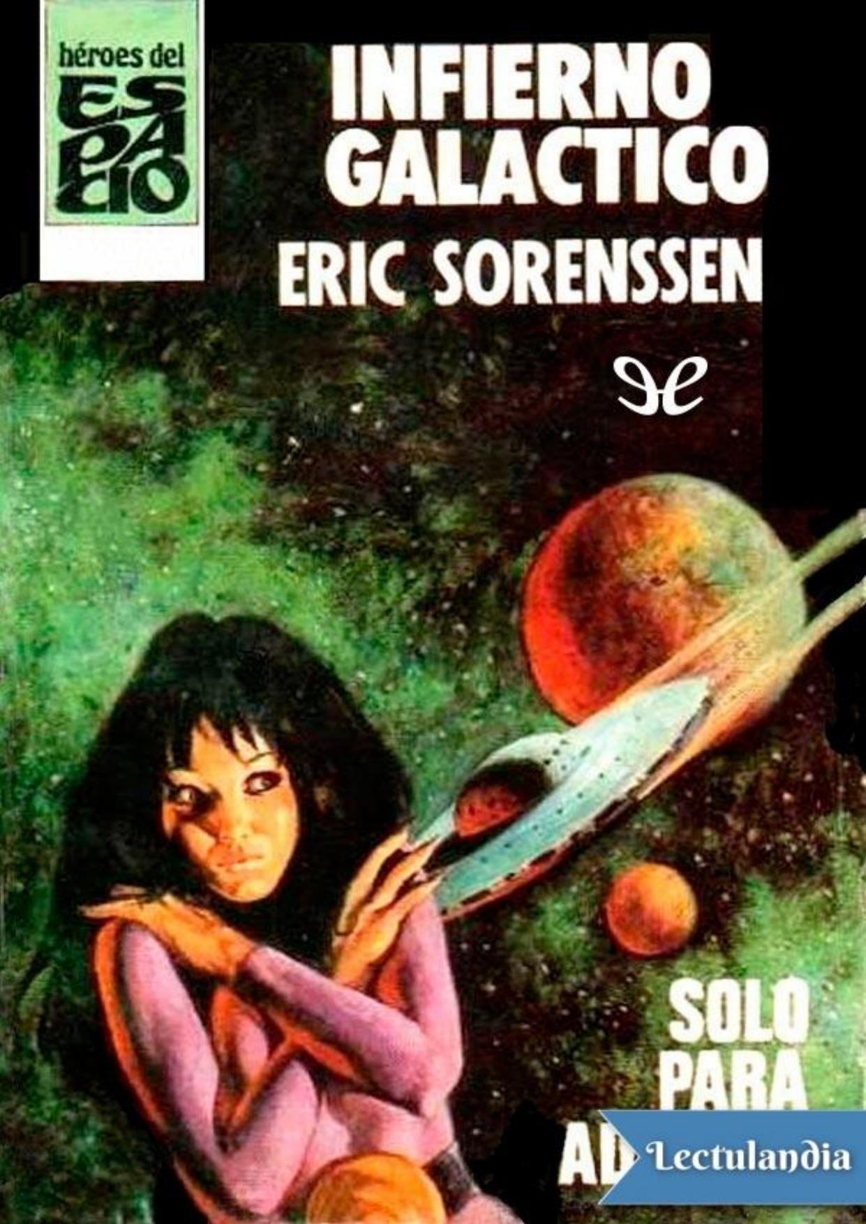 Infierno galáctico de Eric Sorenssen, portada del libro