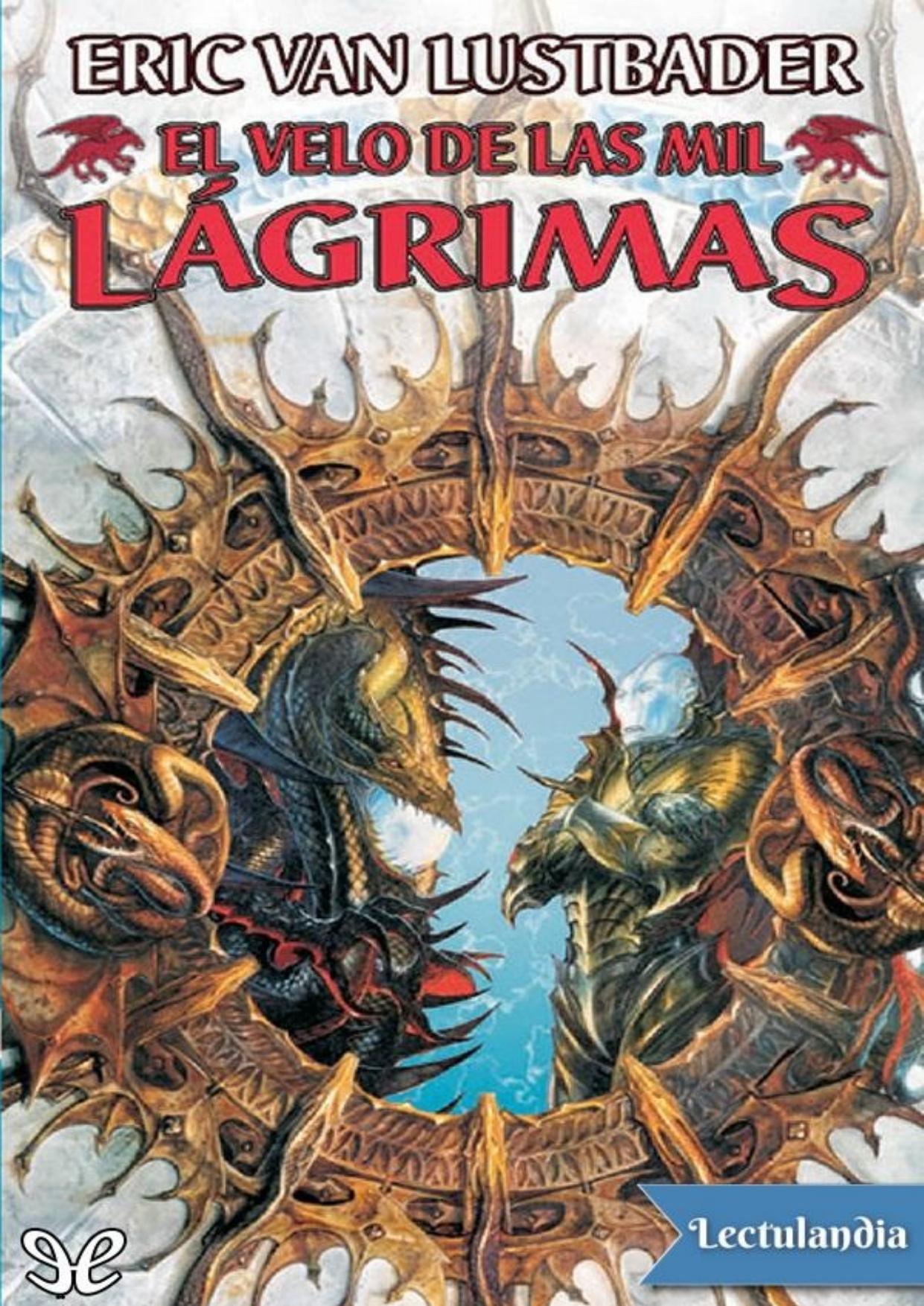 El velo de las mil lágrimas de Eric van Lustbader, portada del libro