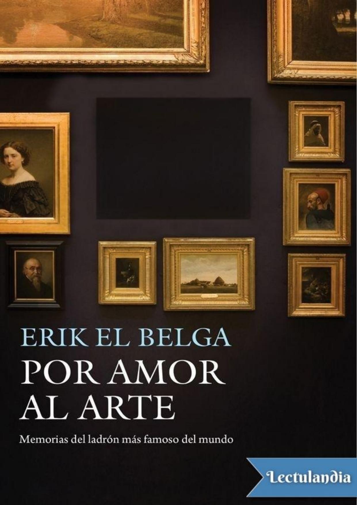 Por amor al Arte de Erik el Belga, portada del libro