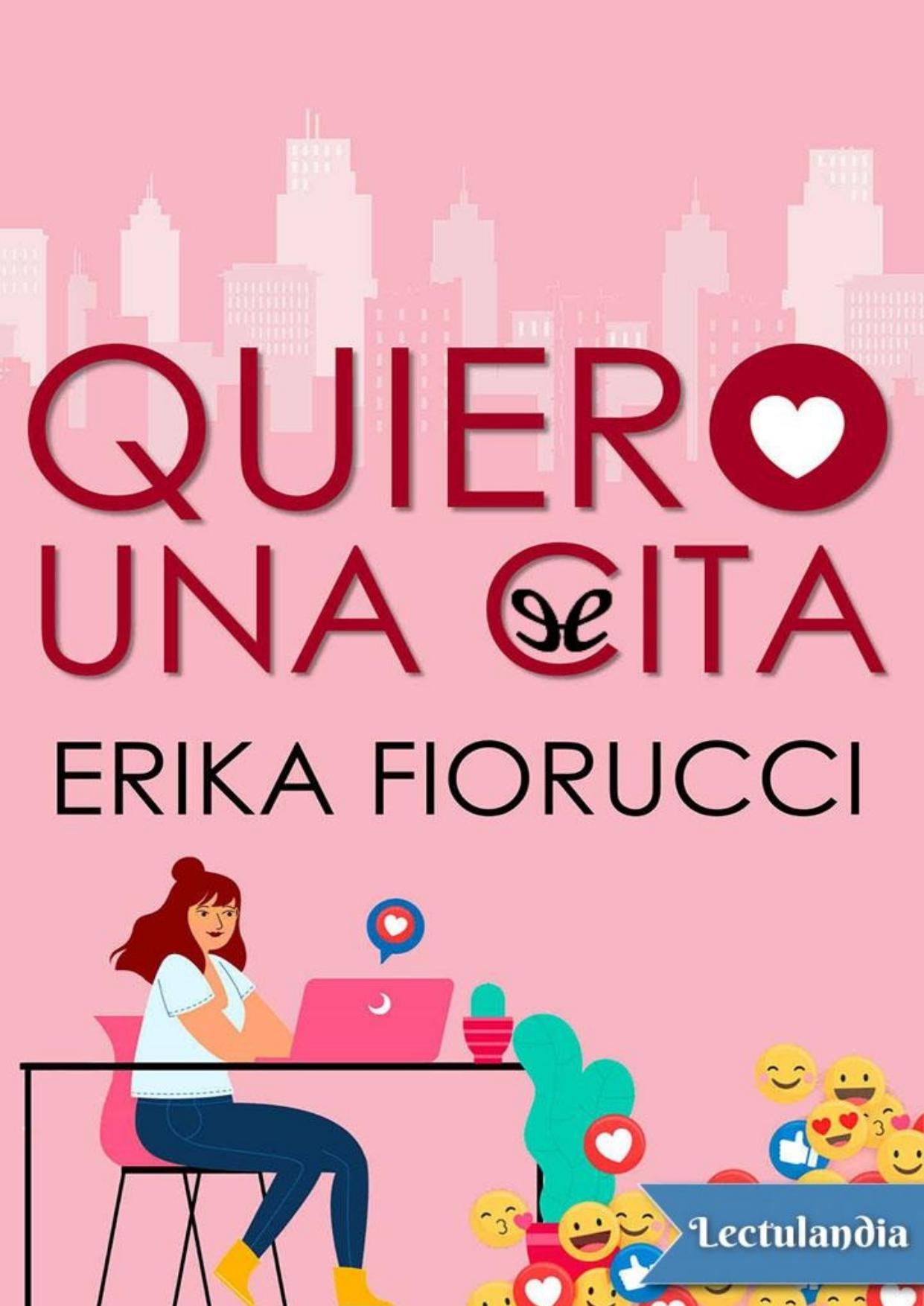 Quiero una cita de Erika Fiorucci, portada del libro