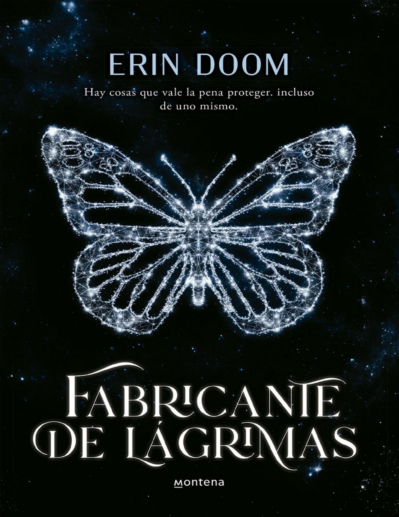 Fabricante de lágrimas de Erin Doom, portada del libro