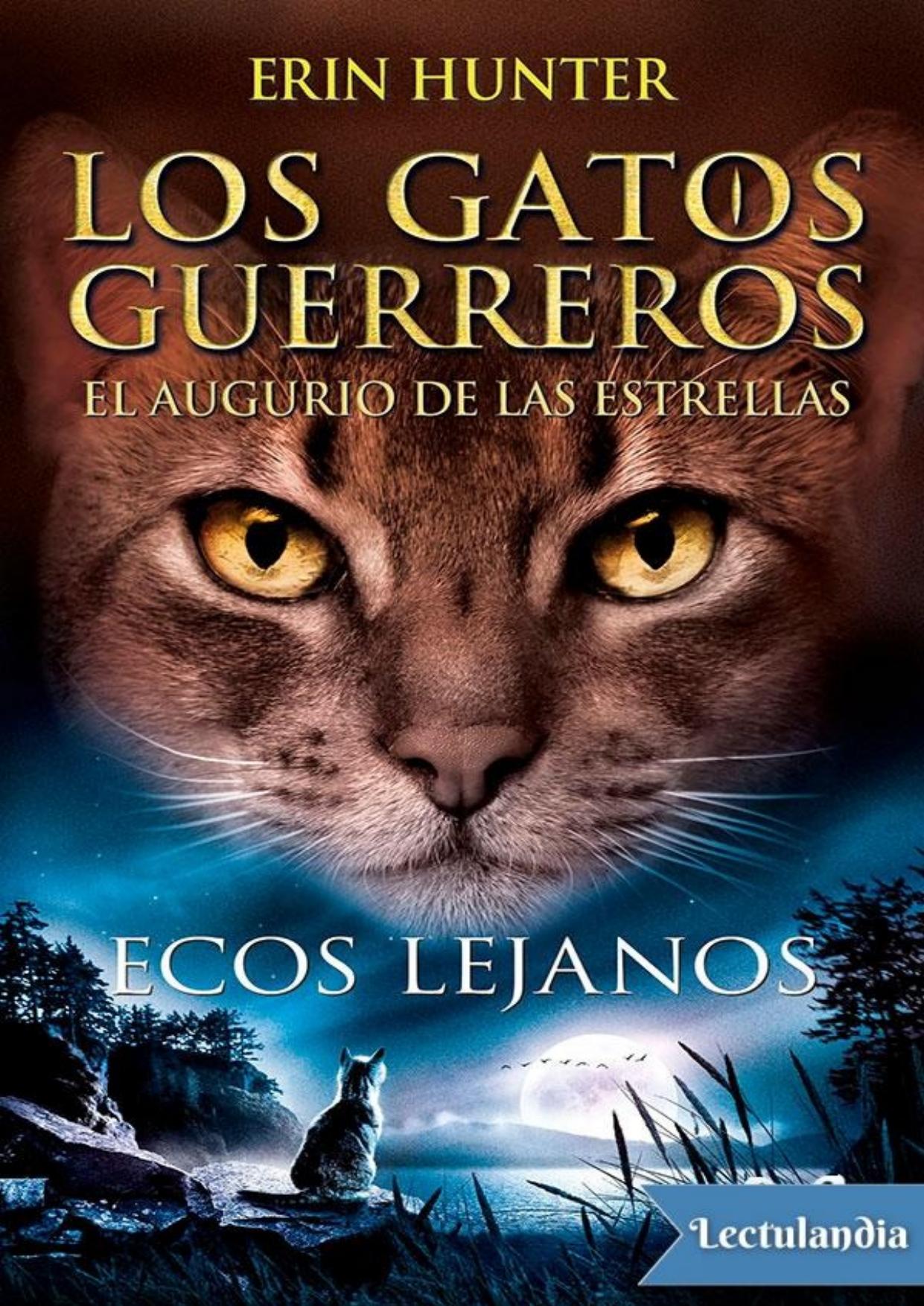 Ecos lejanos de Erin Hunter, portada del libro