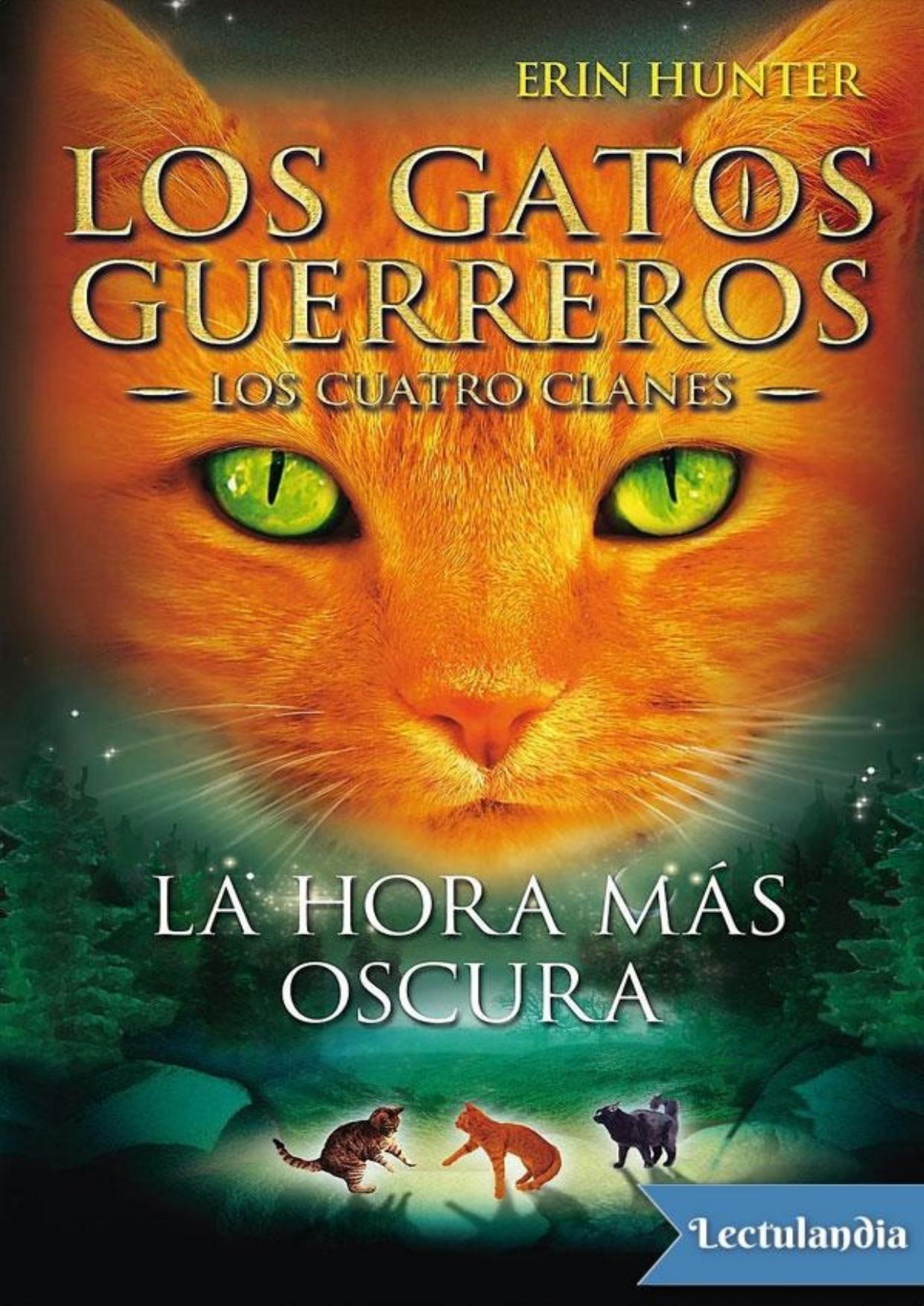 La hora más oscura de Erin Hunter, portada del libro