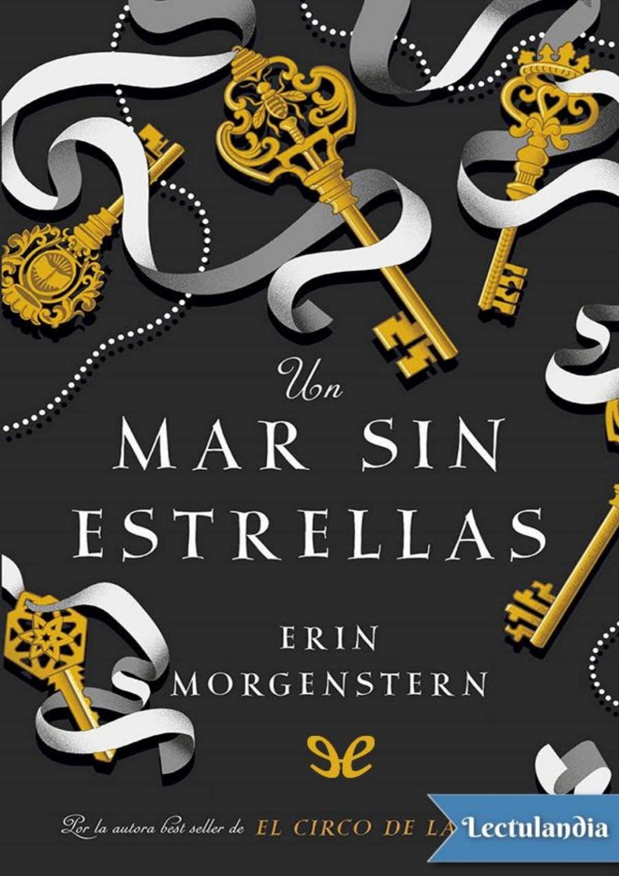 Un mar sin estrellas de Erin Morgenstern, portada del libro