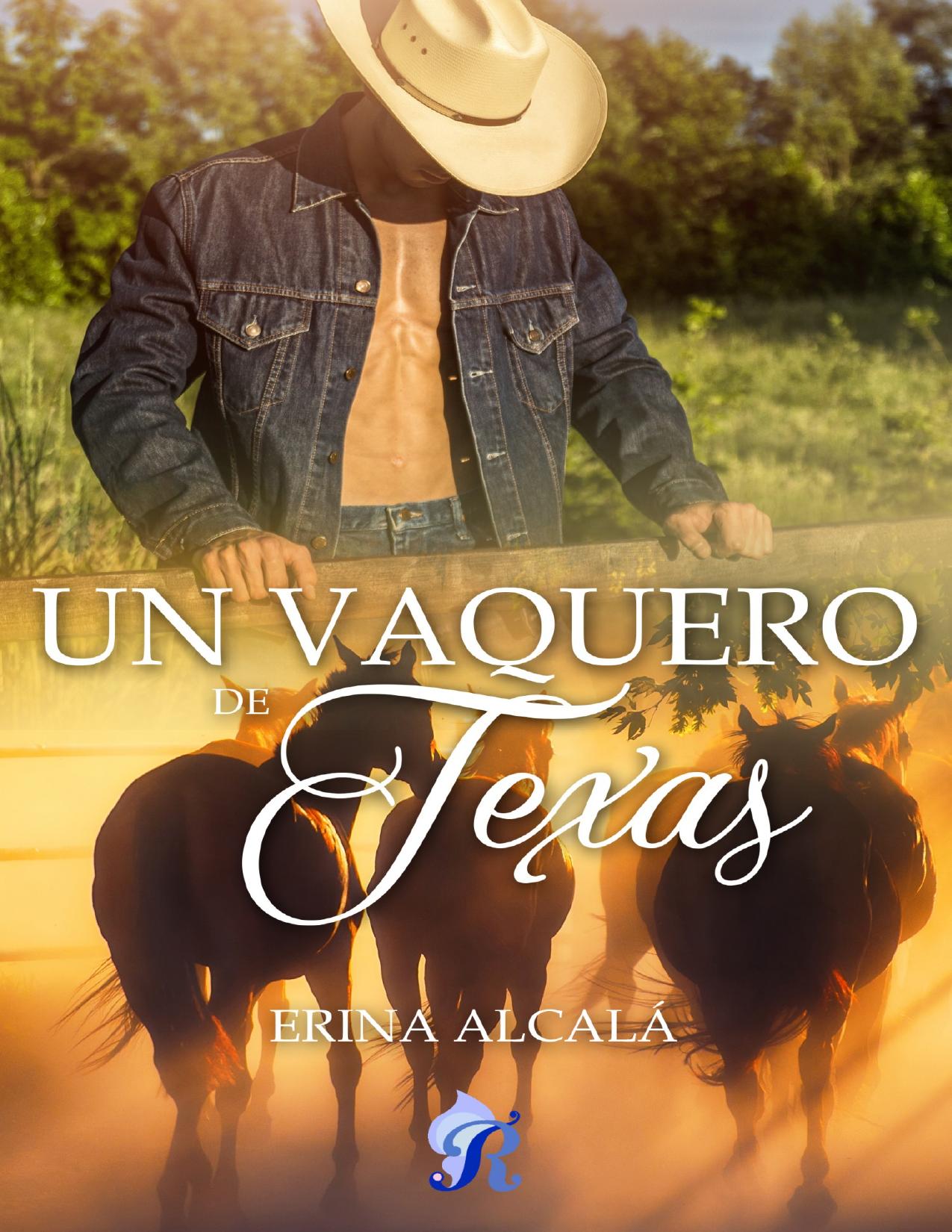 Un vaquero de Texas de Erina Alcala, portada del libro