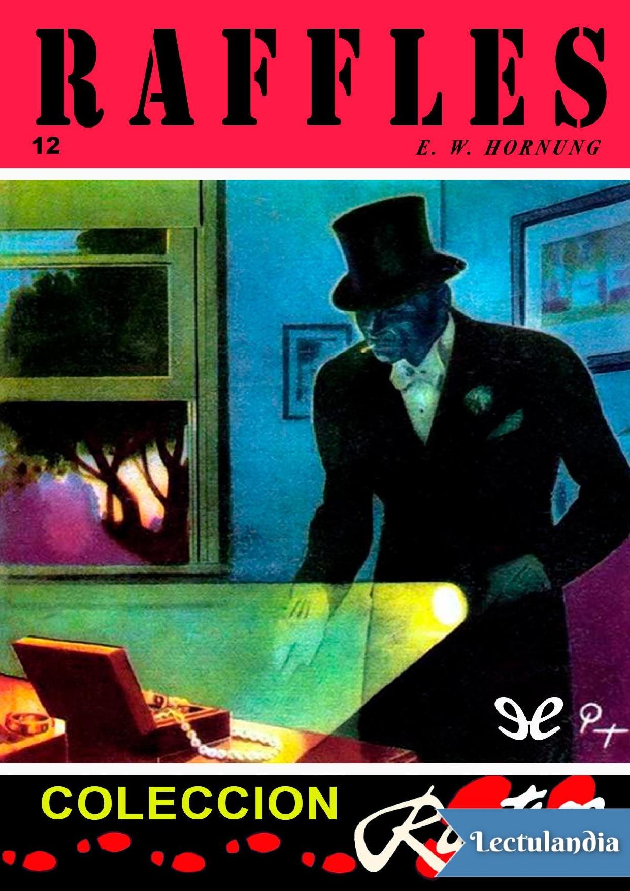 Raffles de Ernest William Hornung, portada del libro