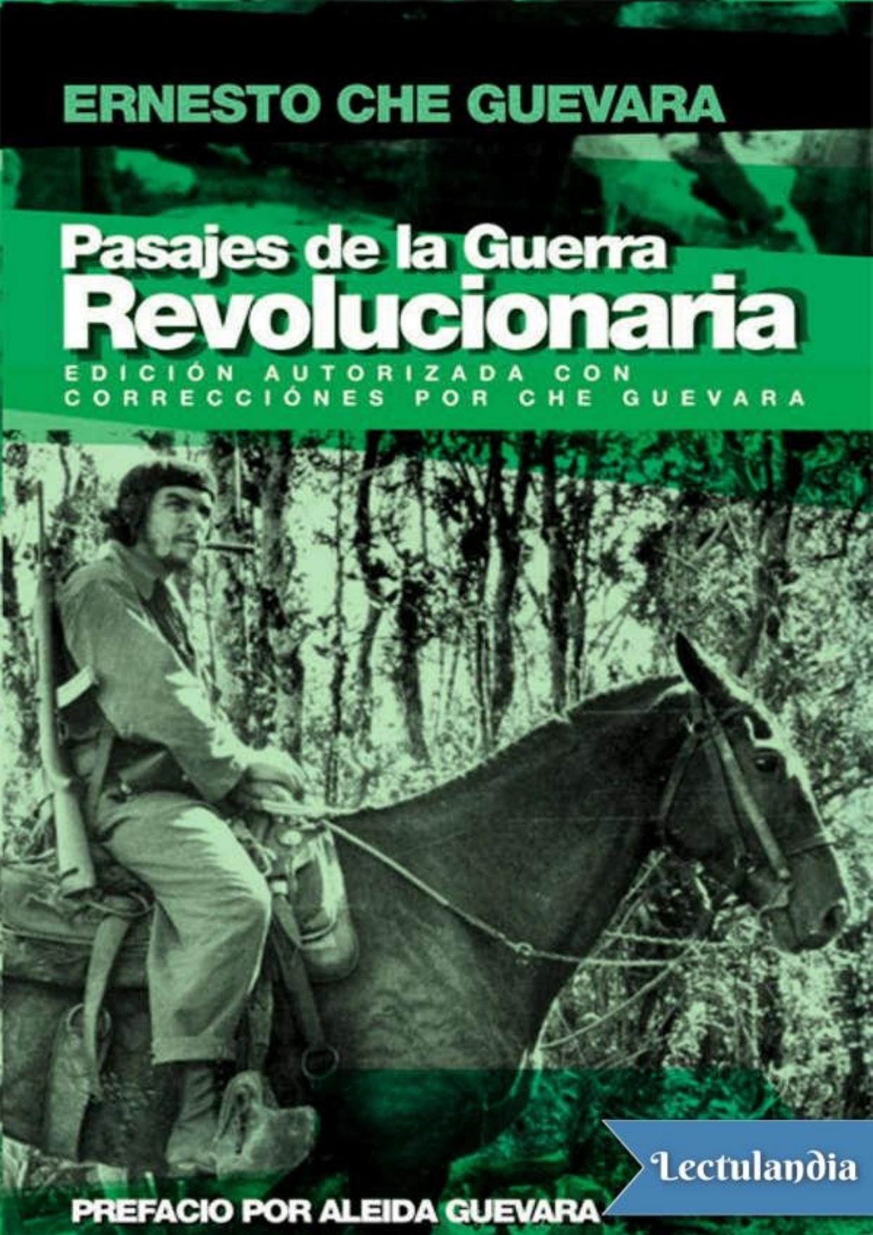Pasajes de la guerra revolucionaria de Ernesto Che Guevara, portada del libro