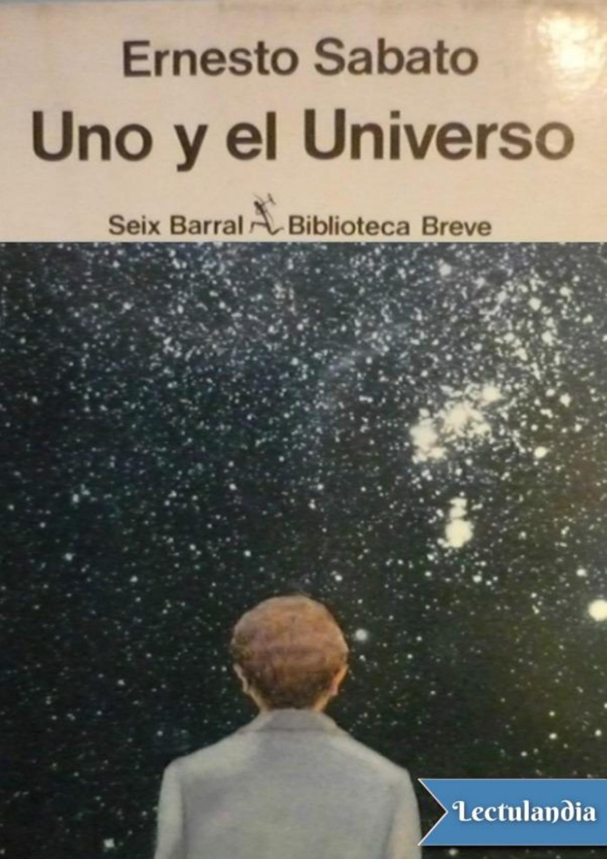Uno y el Universo de Ernesto Sabato, portada del libro