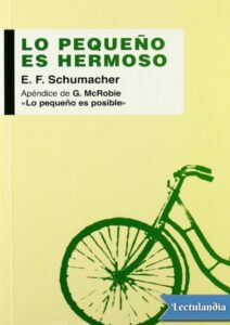 Portada de Lo pequeño es hermoso