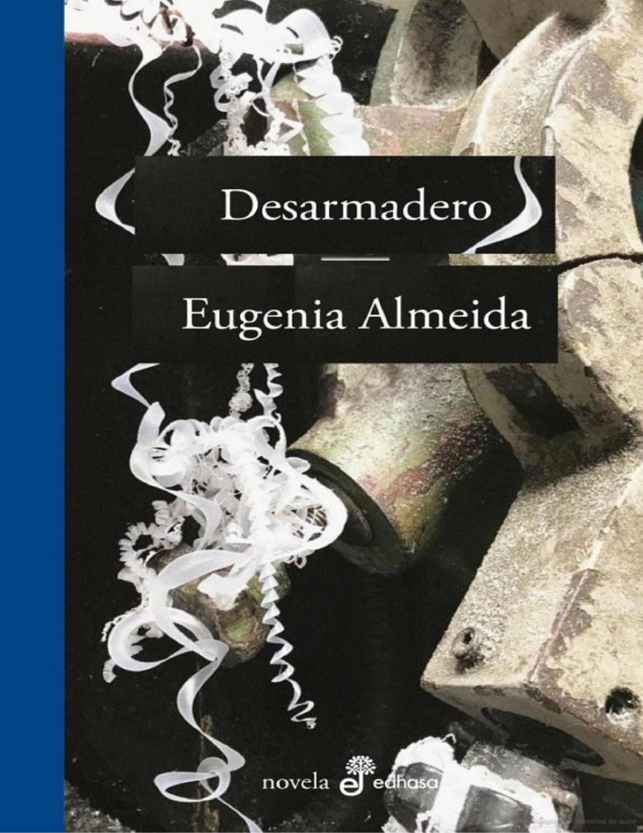 Desarmadero de Eugenia Almeida, portada del libro