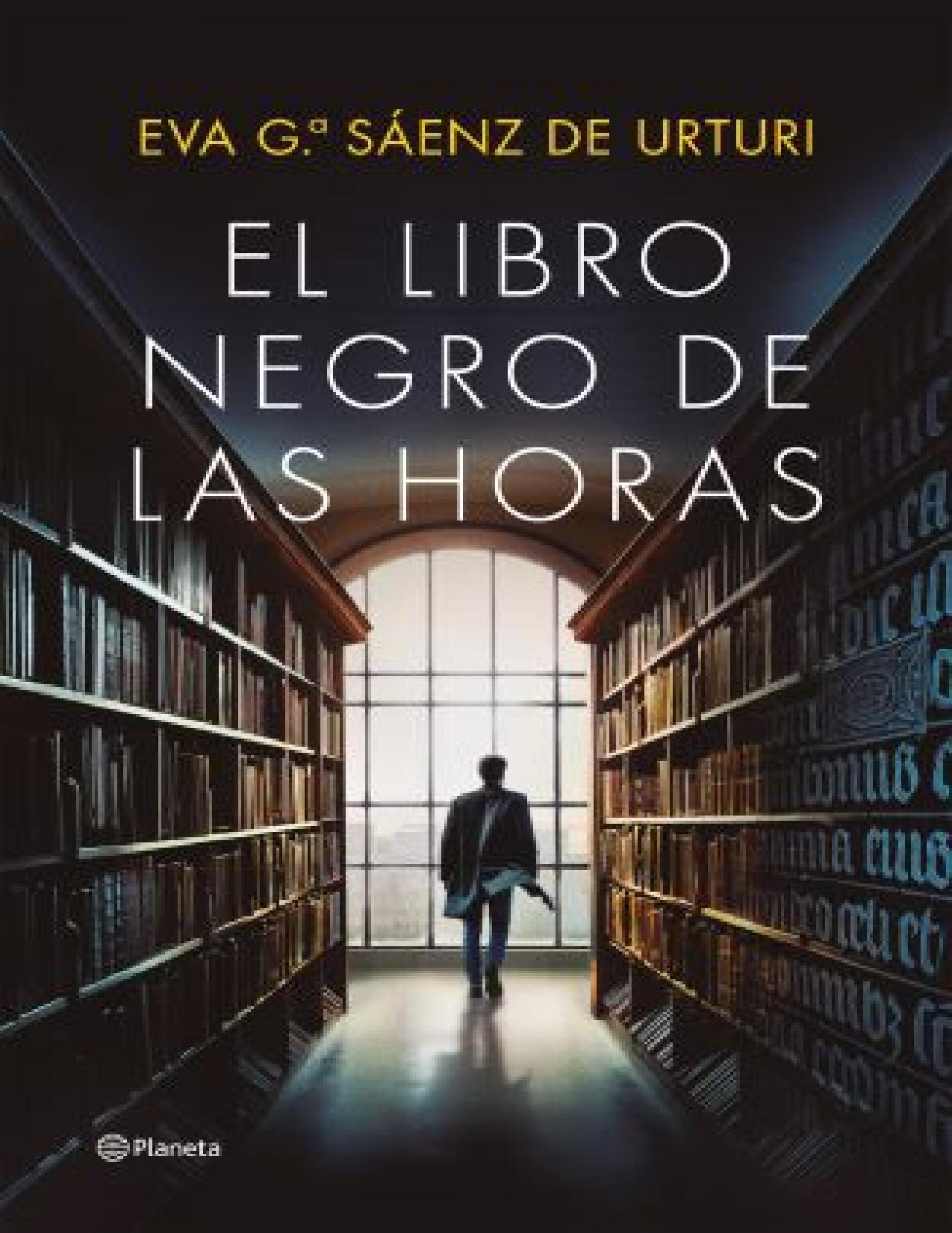 El libro negro de las horas de Eva García Sáenz de Urturi, portada del libro
