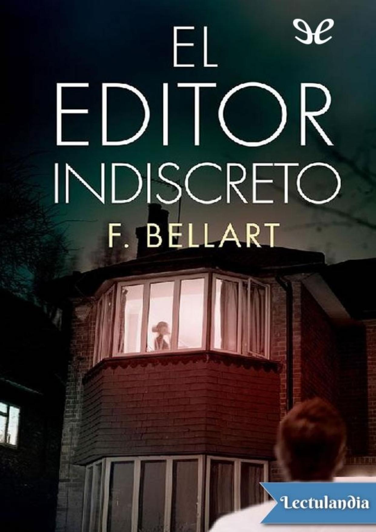 El editor indiscreto de F. Bellart, portada del libro