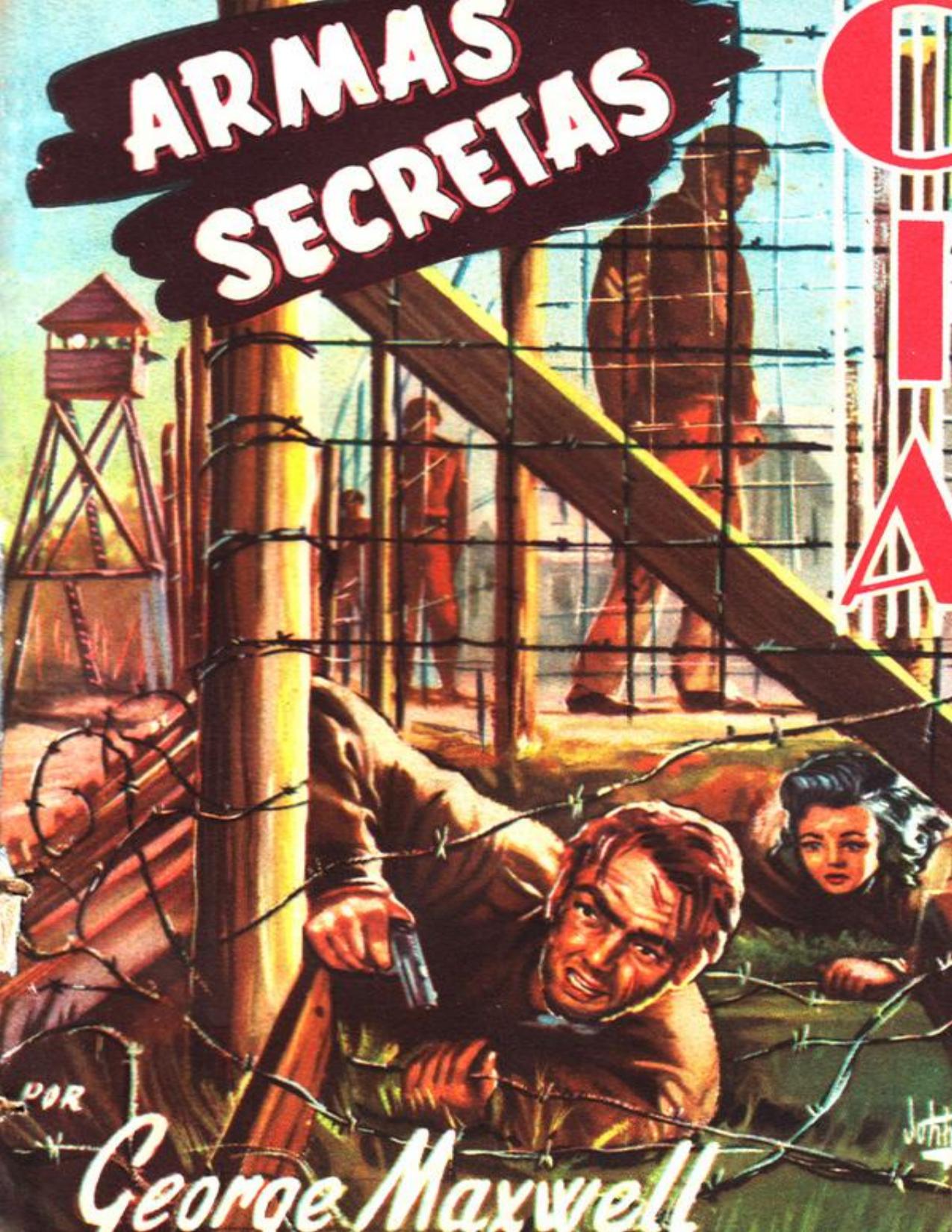 Armas secretas de F. P. Fuentenebrol, portada del libro