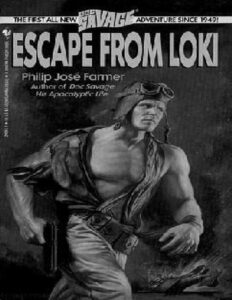 Portada de Doc Savage - Huida de Loki
