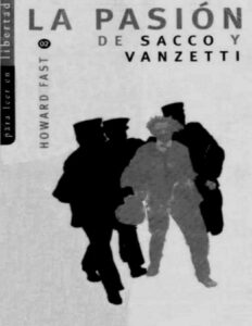 Portada de La pasión de Saco y Vanzetti