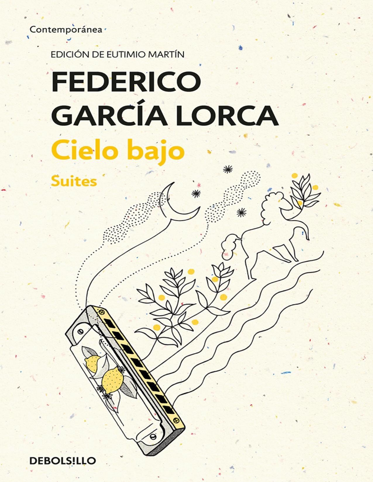 Cielo bajo de Federico García Lorca, portada del libro