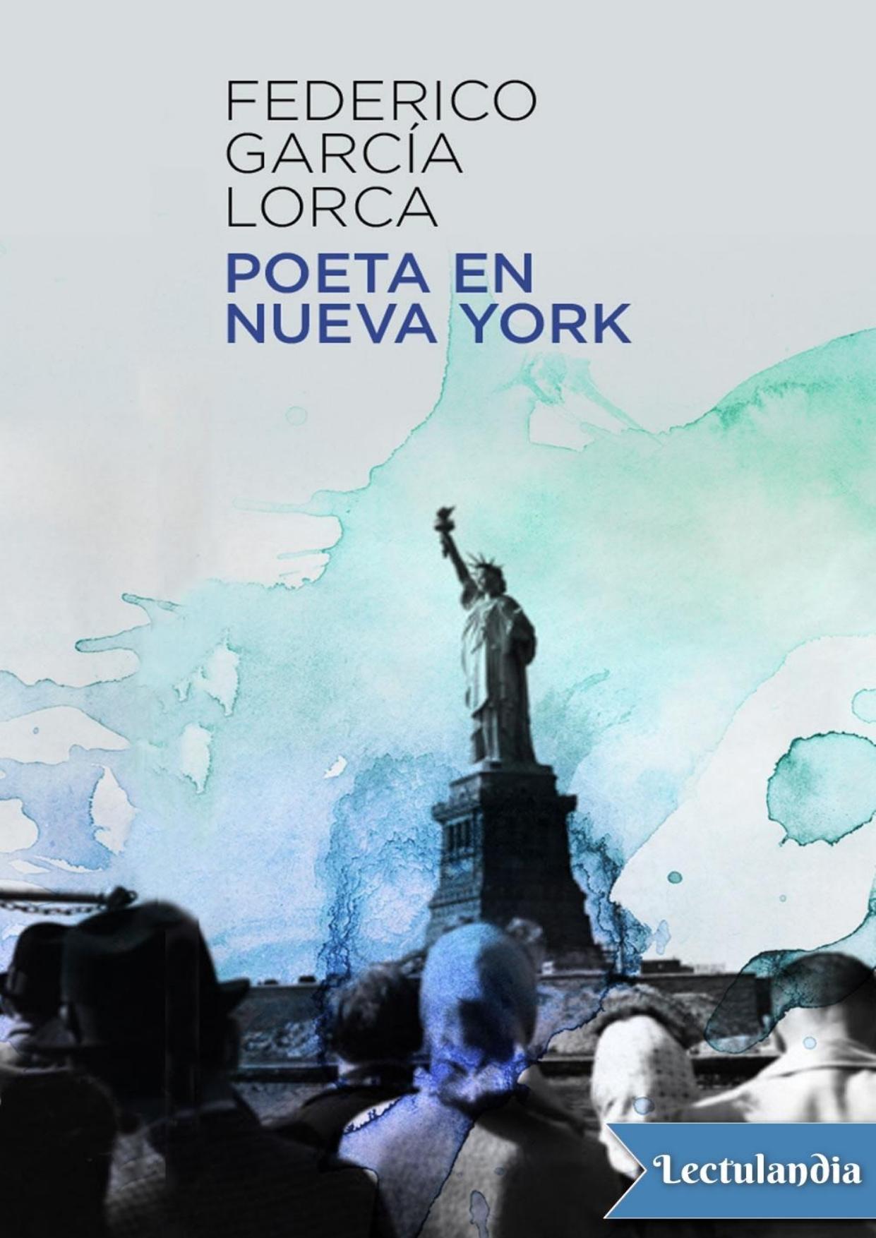 Poeta en Nueva York de Federico García Lorca, portada del libro