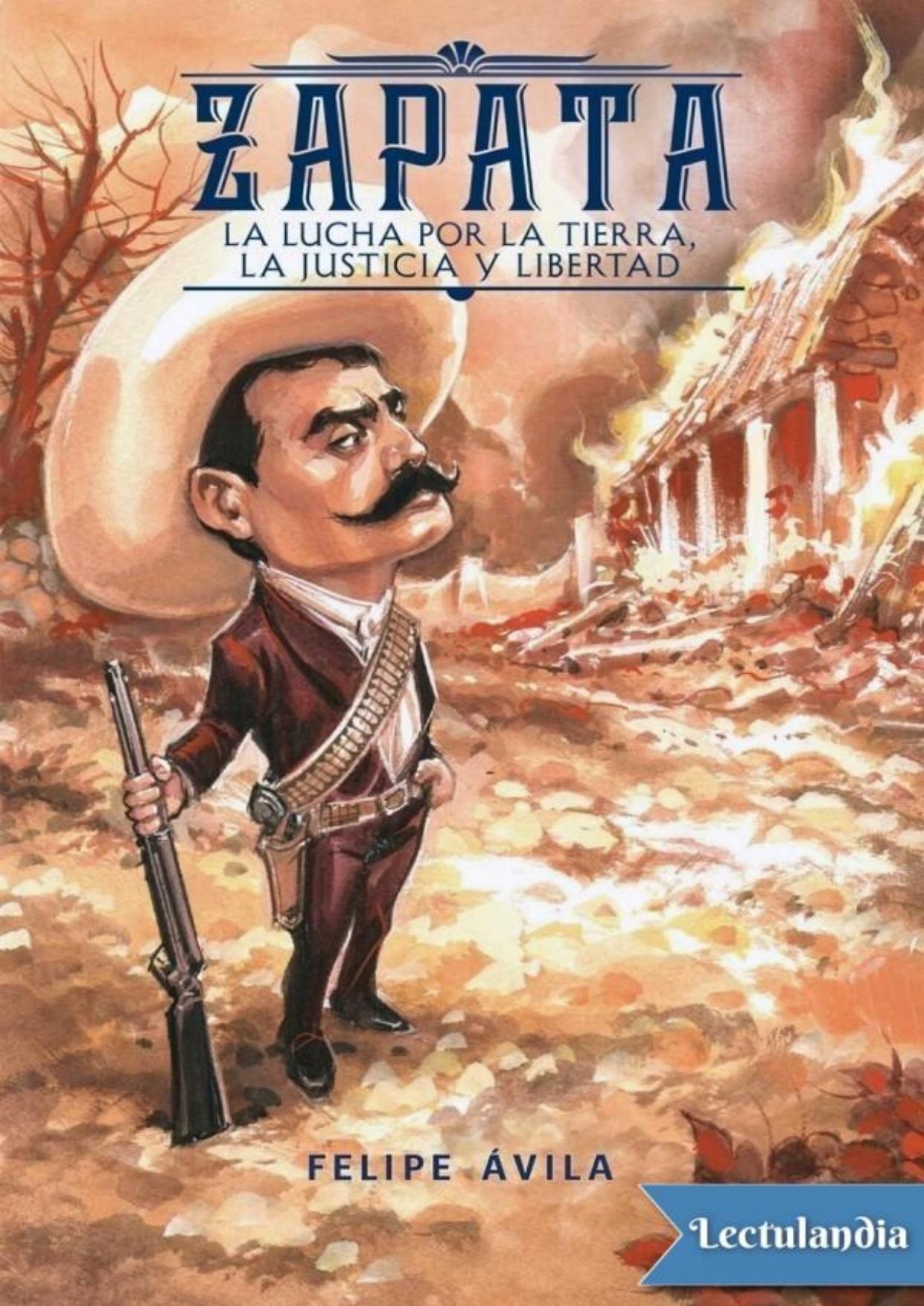 Zapata de Felipe Ávila, portada del libro