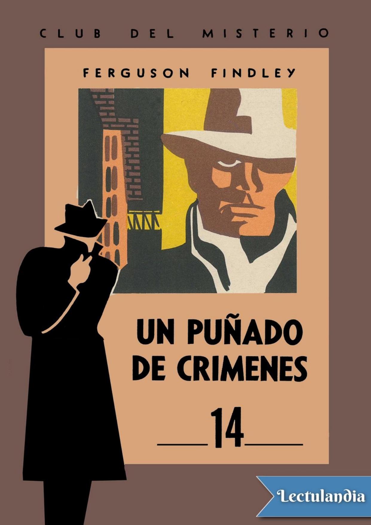 Un puñado de crímenes de Ferguson Finley, portada del libro