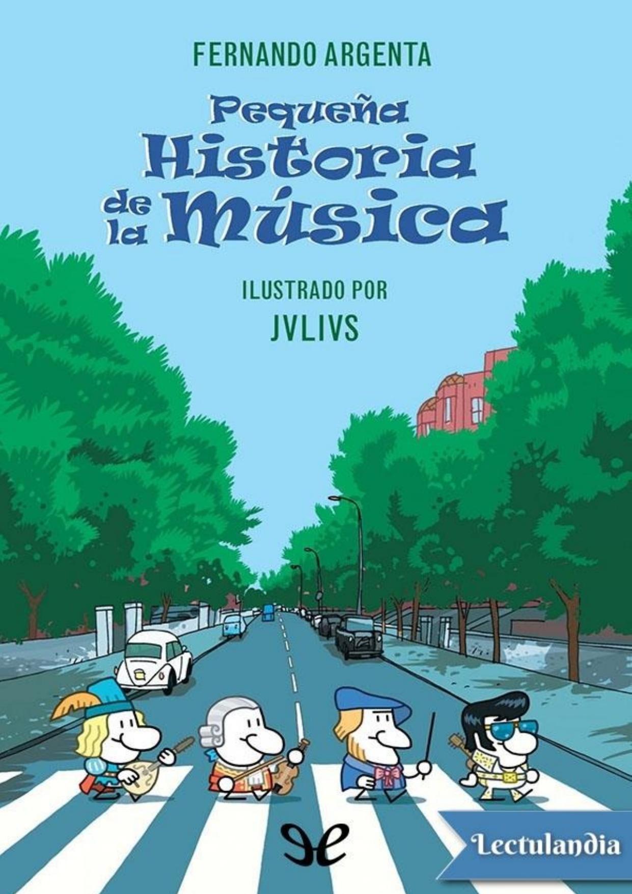 Pequeña historia de la música de Fernando Argenta, portada del libro