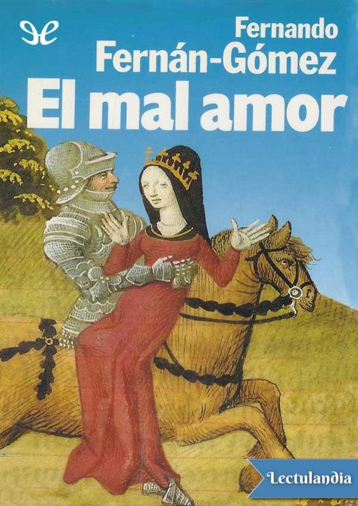 El mal amor de Fernando Fernán Gómez, portada del libro