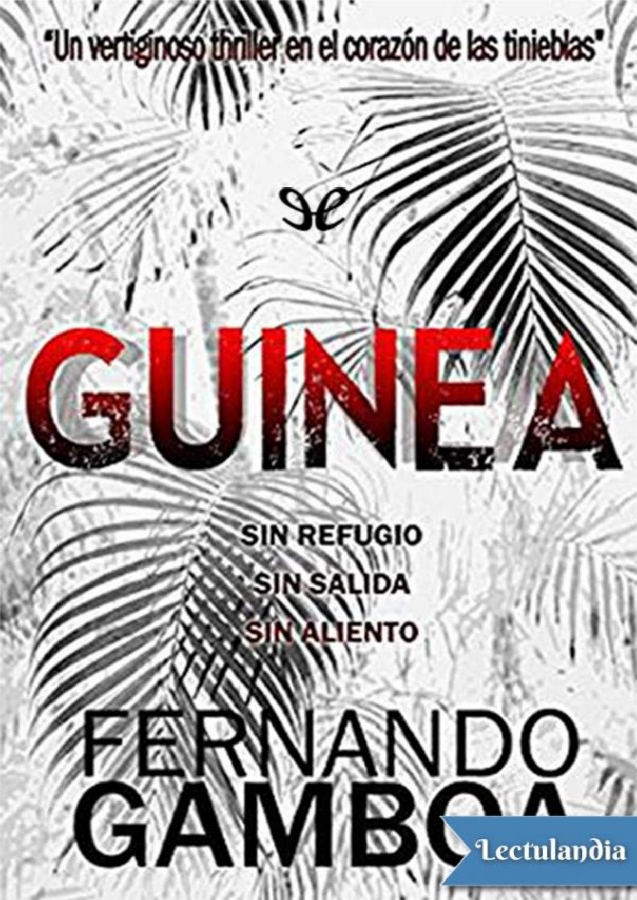 Guinea de Fernando Gamboa González, portada del libro