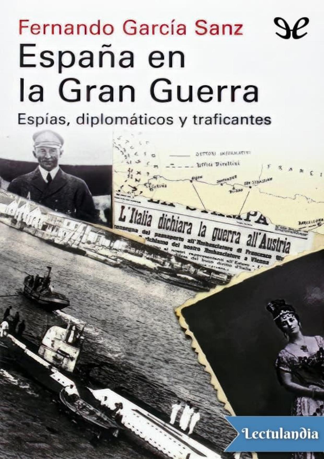 España en la Gran Guerra de Fernando García Sanz, portada del libro