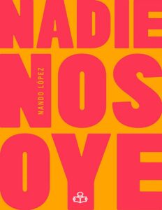 Portada de Nadie nos oye