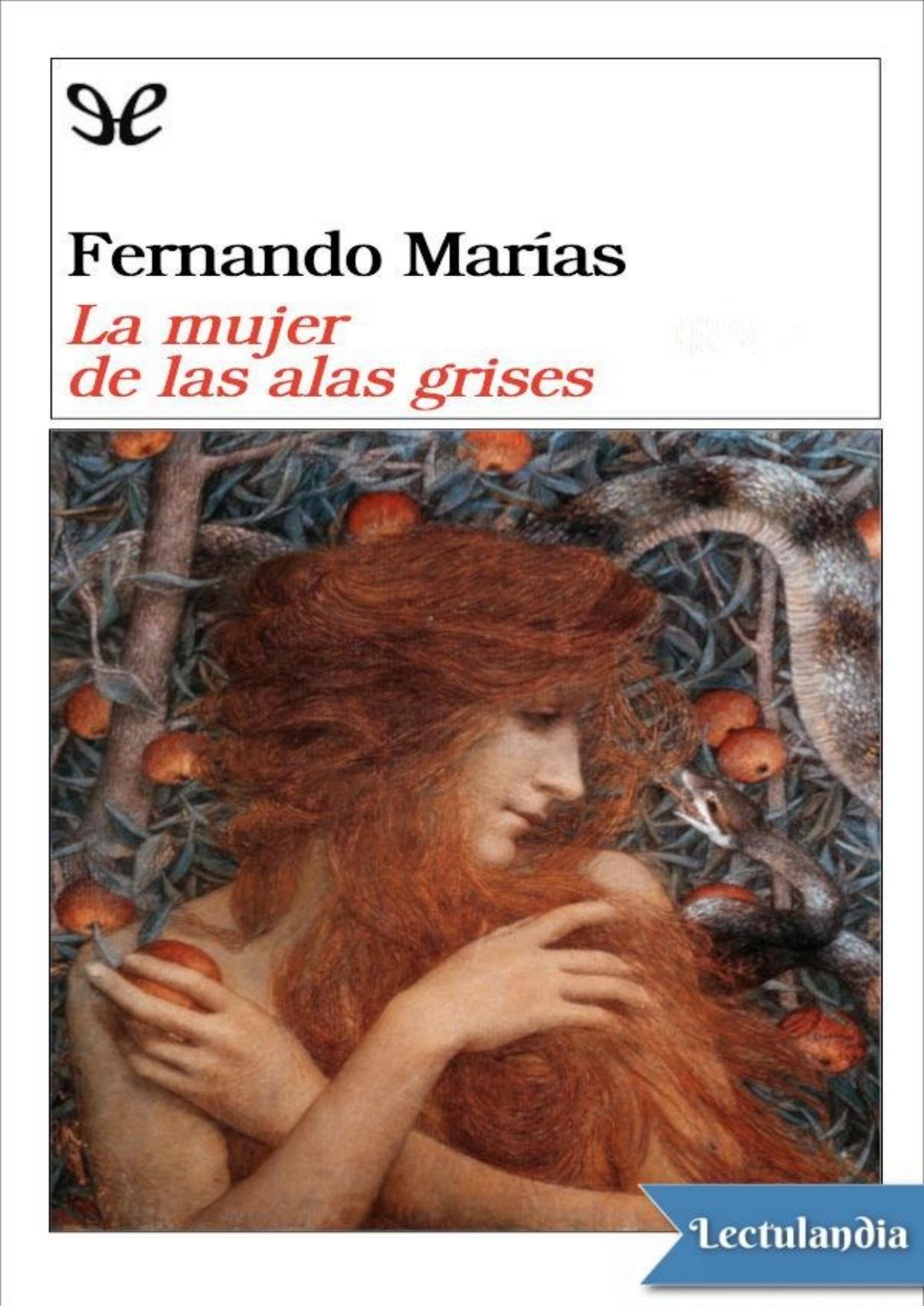 La mujer de las alas grises de Fernando Marías, portada del libro