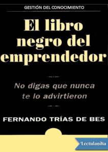 Portada de El libro negro del emprendedor