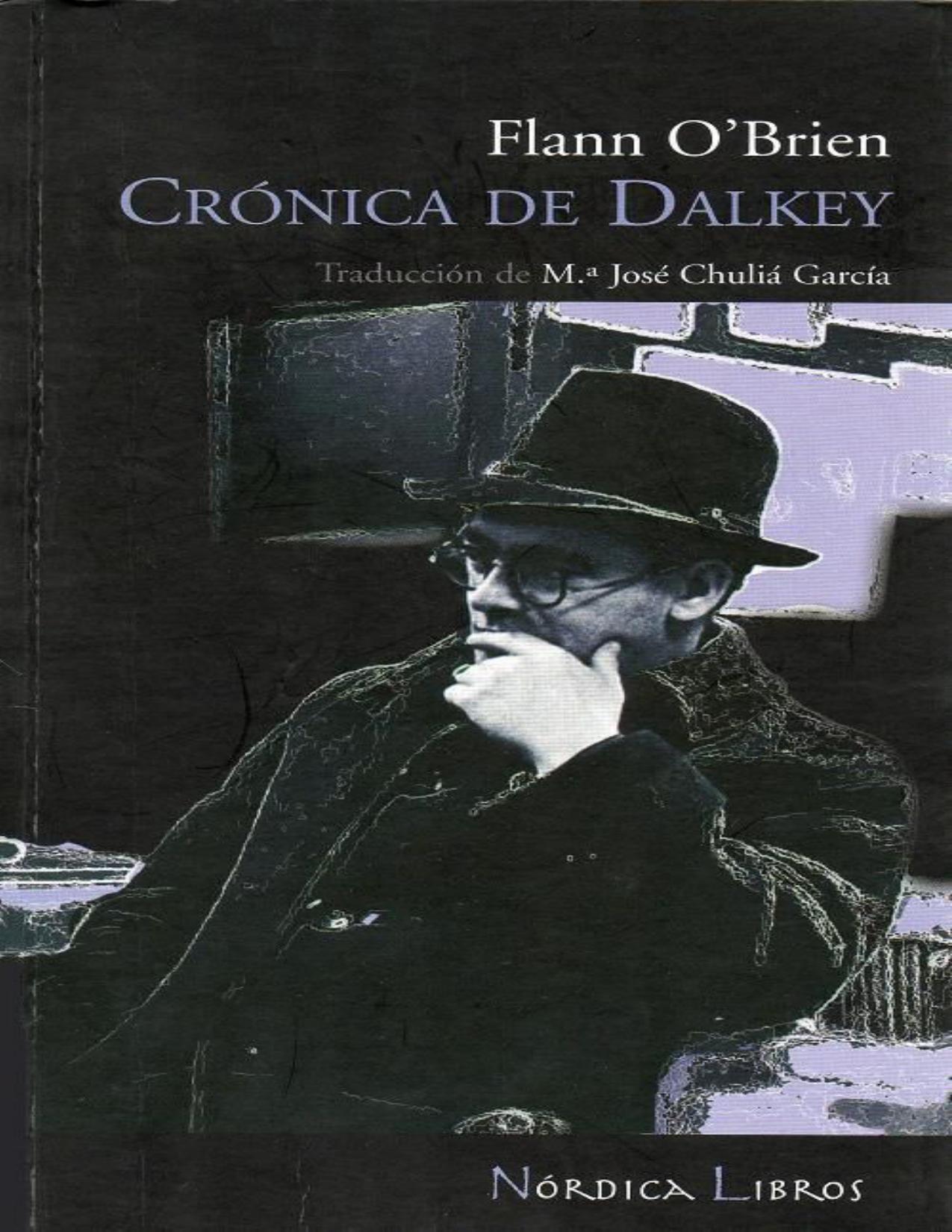 Cronica De Dalkey de Flann O'Brien, portada del libro