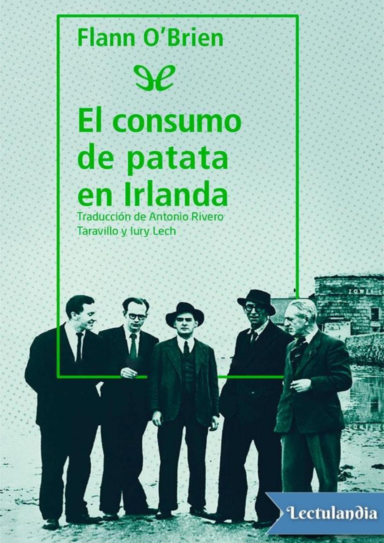 El consumo de patata en Irlanda de Flann O’Brien, portada del libro