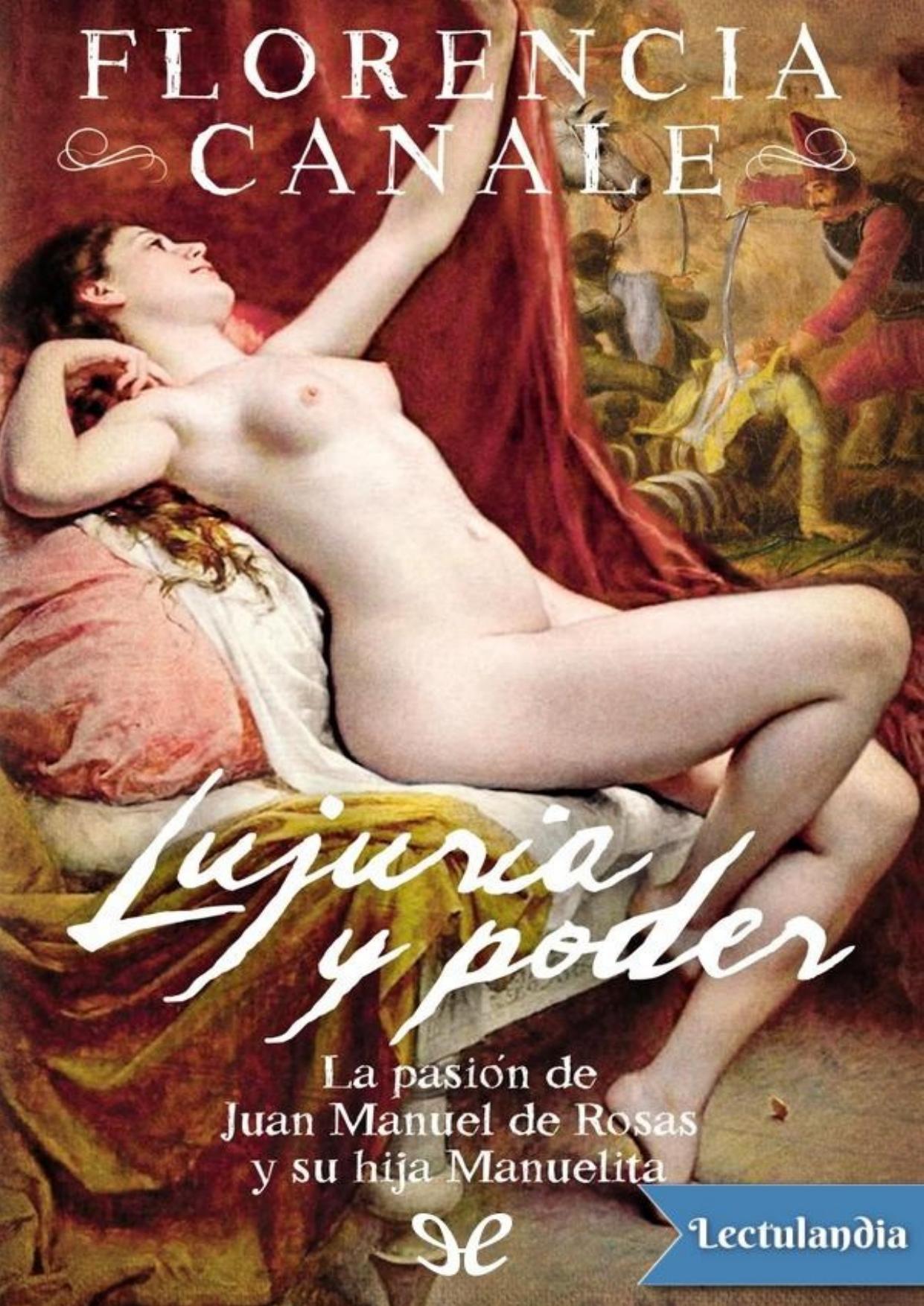 Lujuria y poder de Florencia Canale, portada del libro