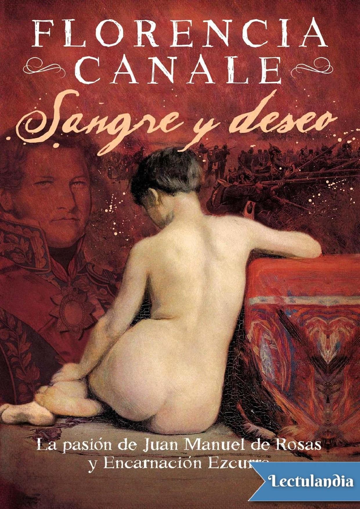 Sangre y deseo de Florencia Canale, portada del libro