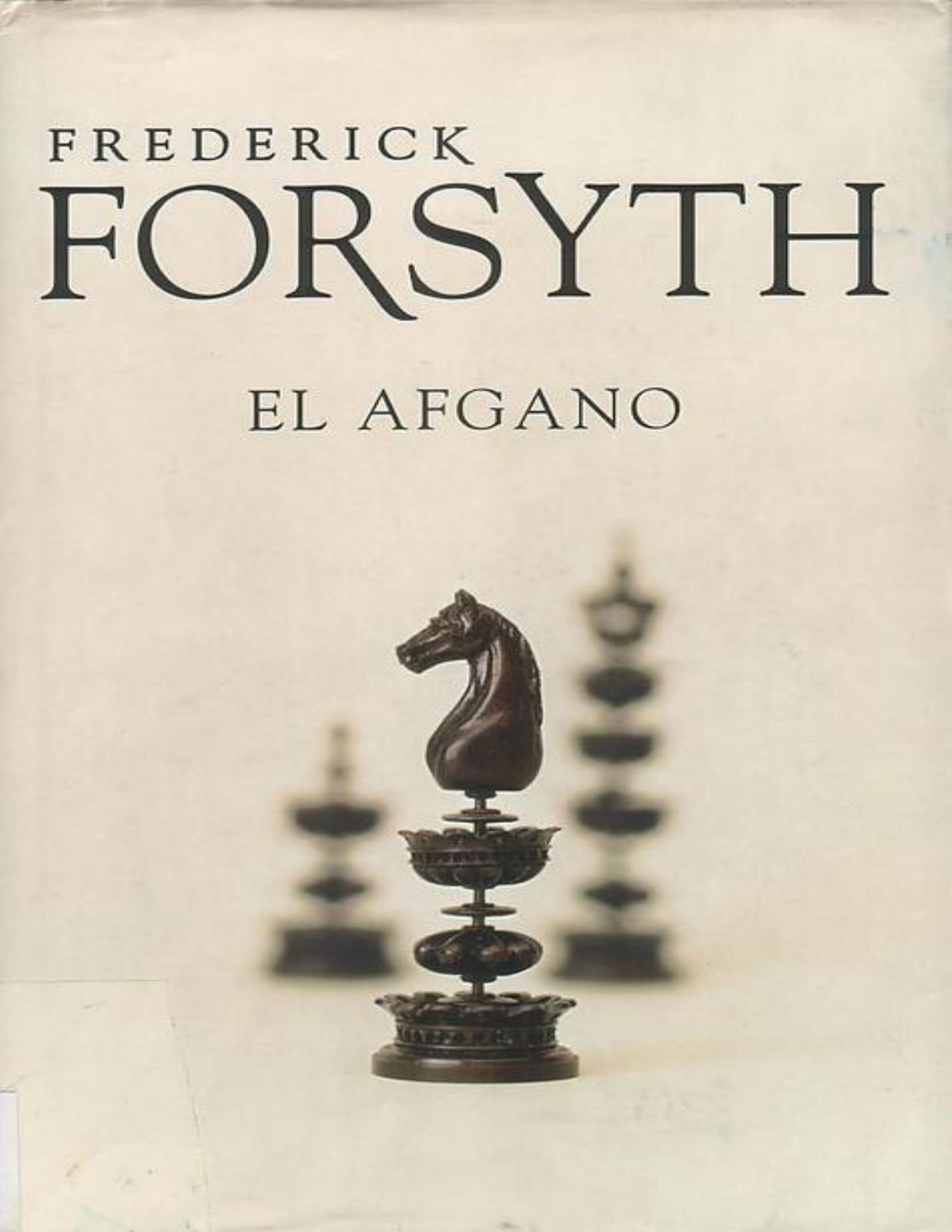 El Afgano de Frederick Forsyth, portada del libro