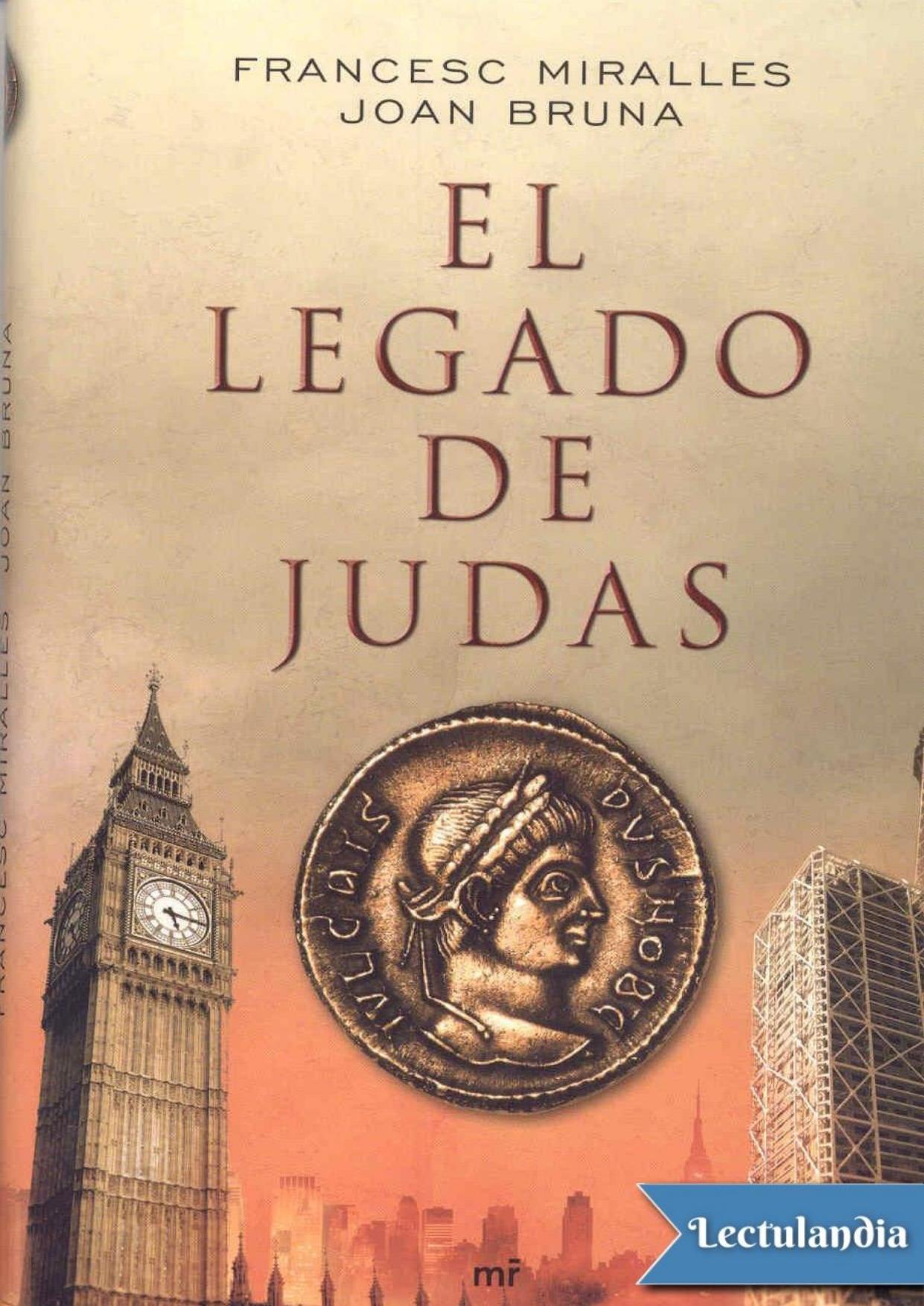 El Legado de Judas de Francesc Miralles y Joan Bruna, portada del libro