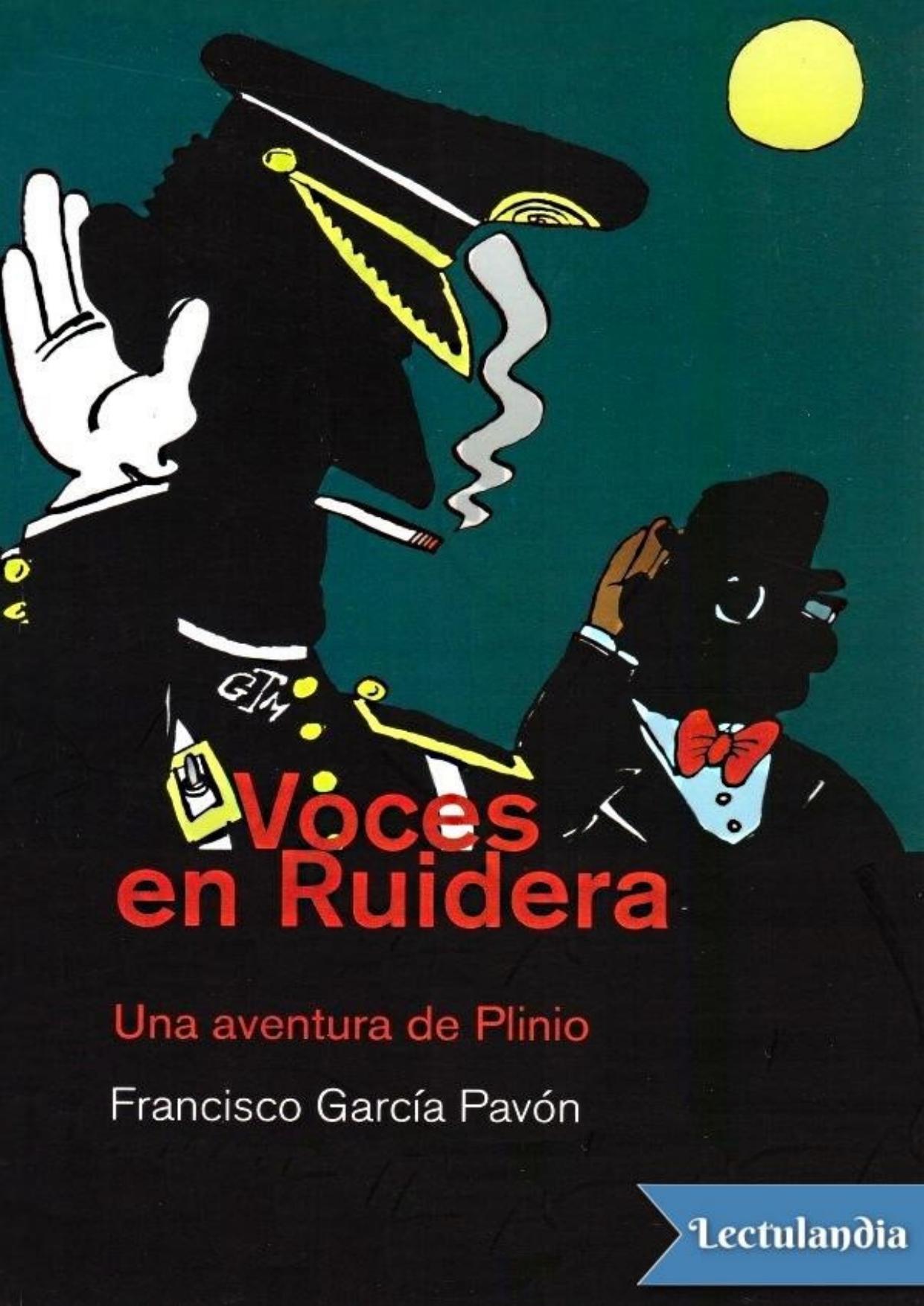 Voces en Ruidera de Francisco García Pavón, portada del libro