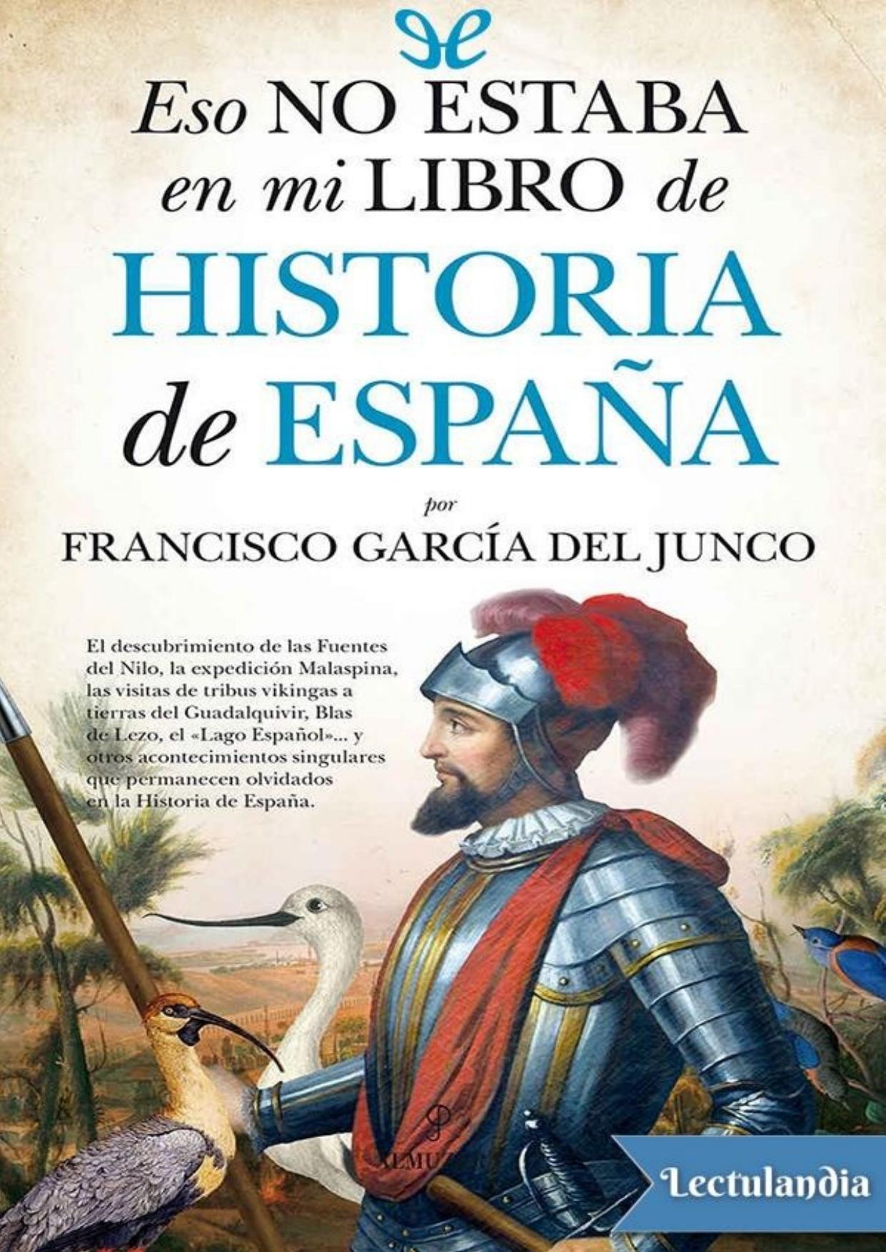 Eso no estaba en mi libro de Historia de España de Francisco García del Junco, portada del libro