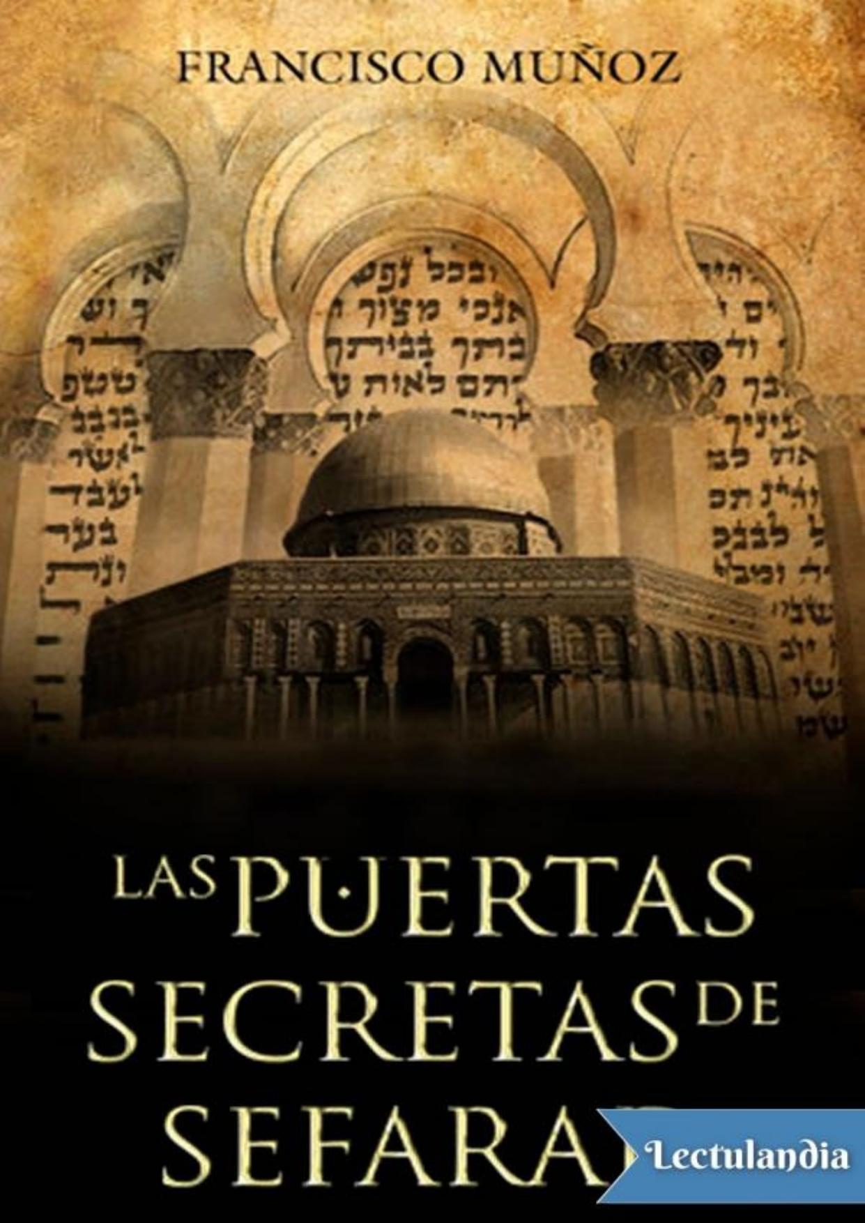 Las puertas secretas de Sefarad de Francisco Muñoz, portada del libro