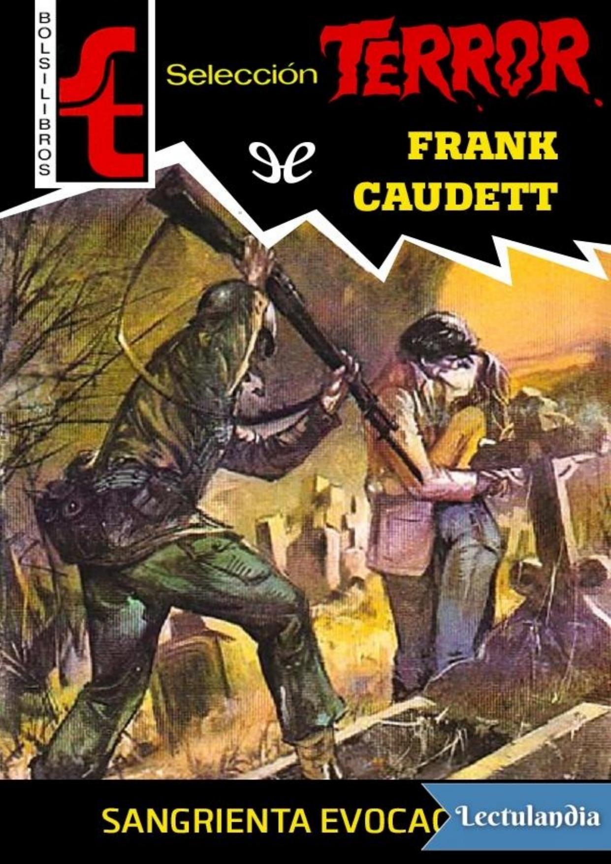 Sangrienta evocación de Frank Caudett, portada del libro