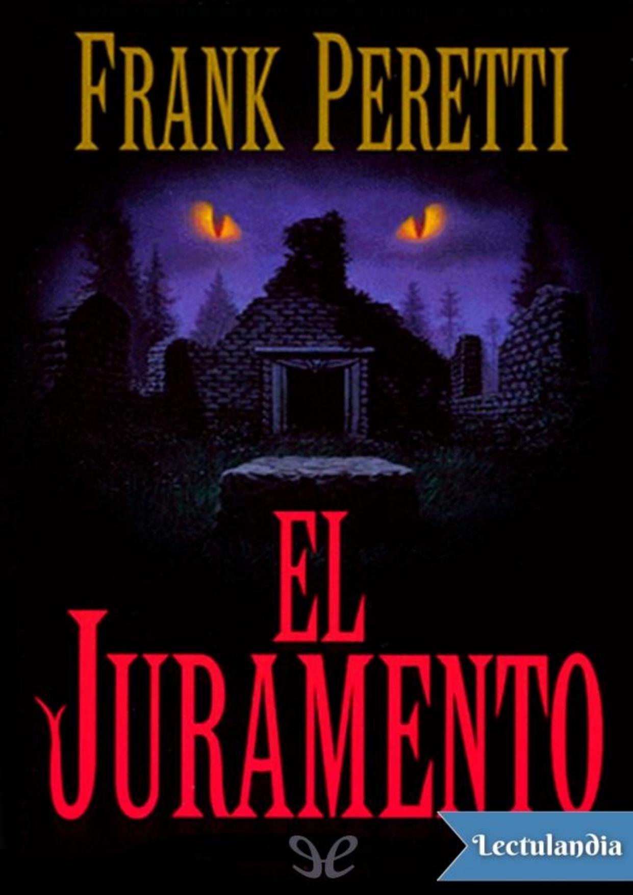 El juramento de Frank Peretti, portada del libro