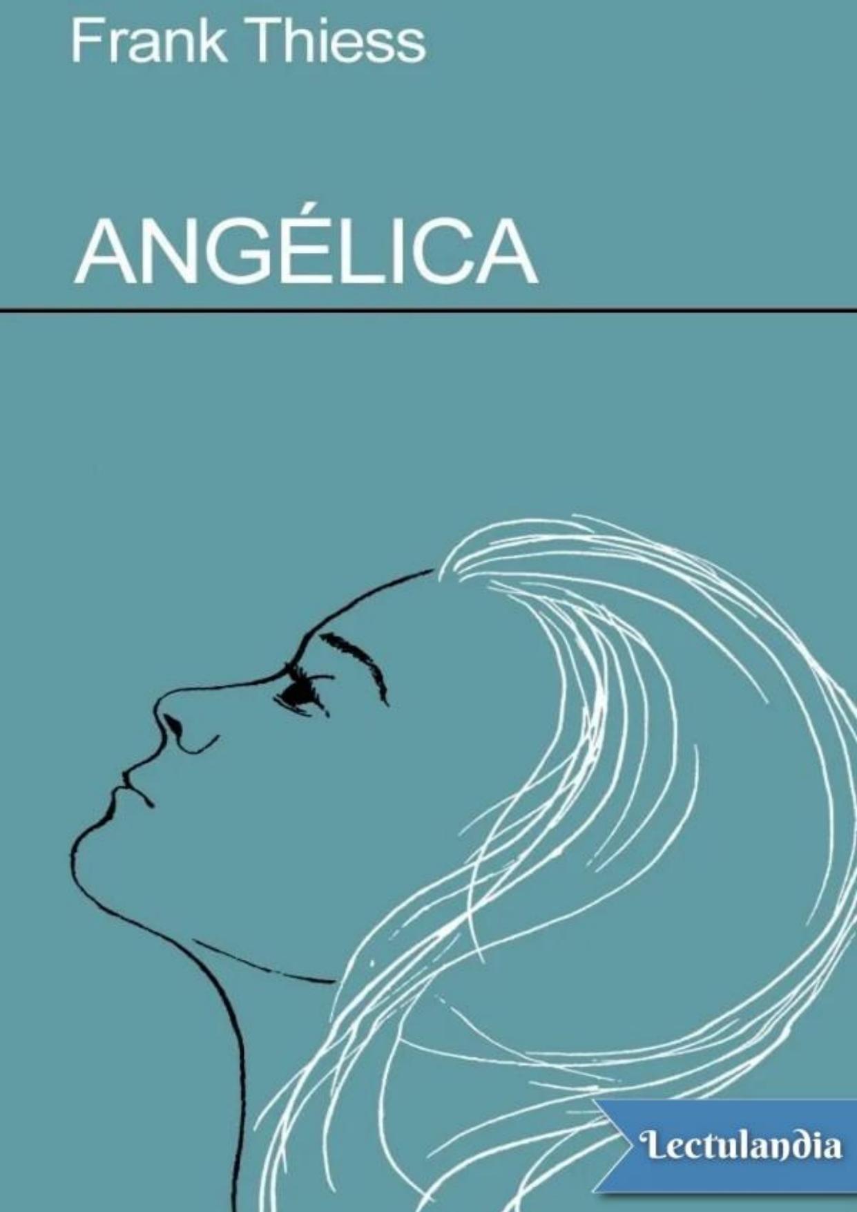 Angélica de Frank Thiess, portada del libro