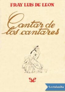 Portada de Cantar de los cantares