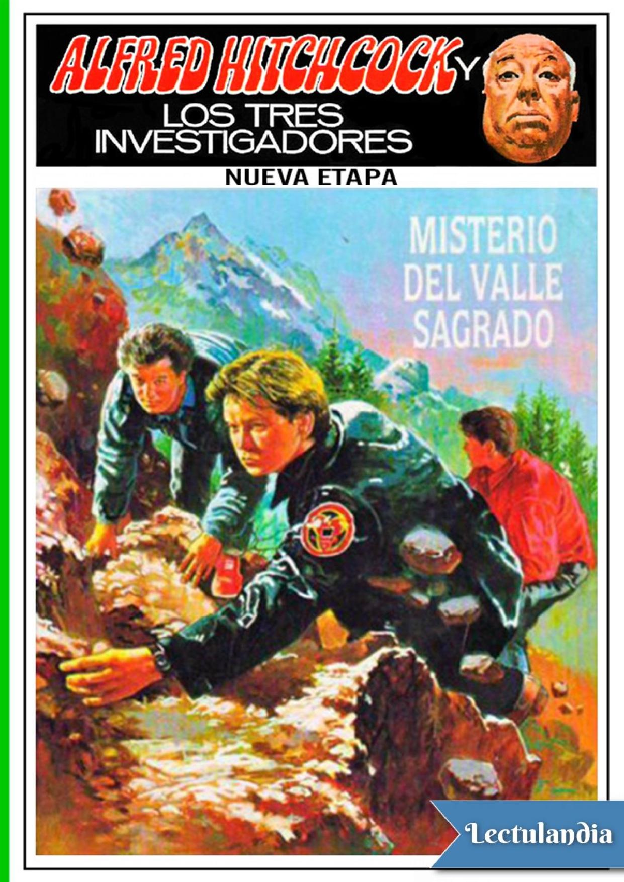 Misterio del valle sagrado de G. H. Stone, portada del libro