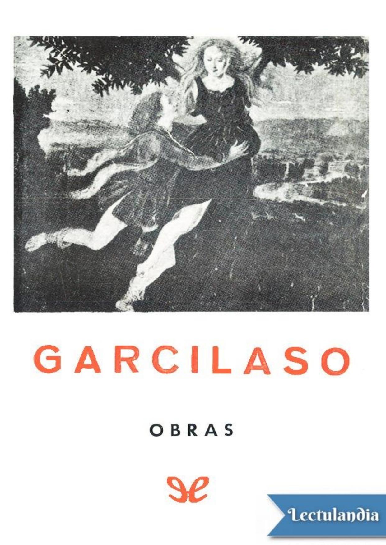 Obras de Garcilaso de la Vega, portada del libro